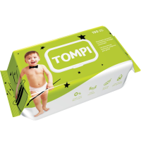 Салфетки Tompi Детские Влажные Без Аромата 100шт фл/п