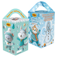 Подарок Рахат Новогодний Зверята 600гр Кор