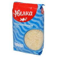 Рис Увелка Длиннозерный Обработанный Паром 800гр п/п