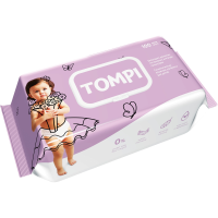 Салфетки Tompi Детские Влажные с Ароматом 100шт фл/п