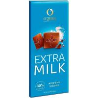 Шоколад Ozera Extra Milk Мол 90гр Кнврт