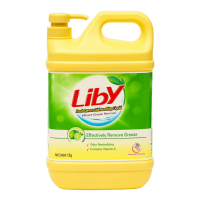Средство д/мытья Посуды Liby Лимон 1,5кг Кан