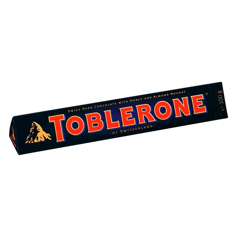 Шоколад Горький Toblerone с медово-миндальной Нугой 100г (Ресей/Россия ...