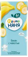 Сок Для Детей от 6мес с Мякотью Банан Фрутоняня т/п 0.2л