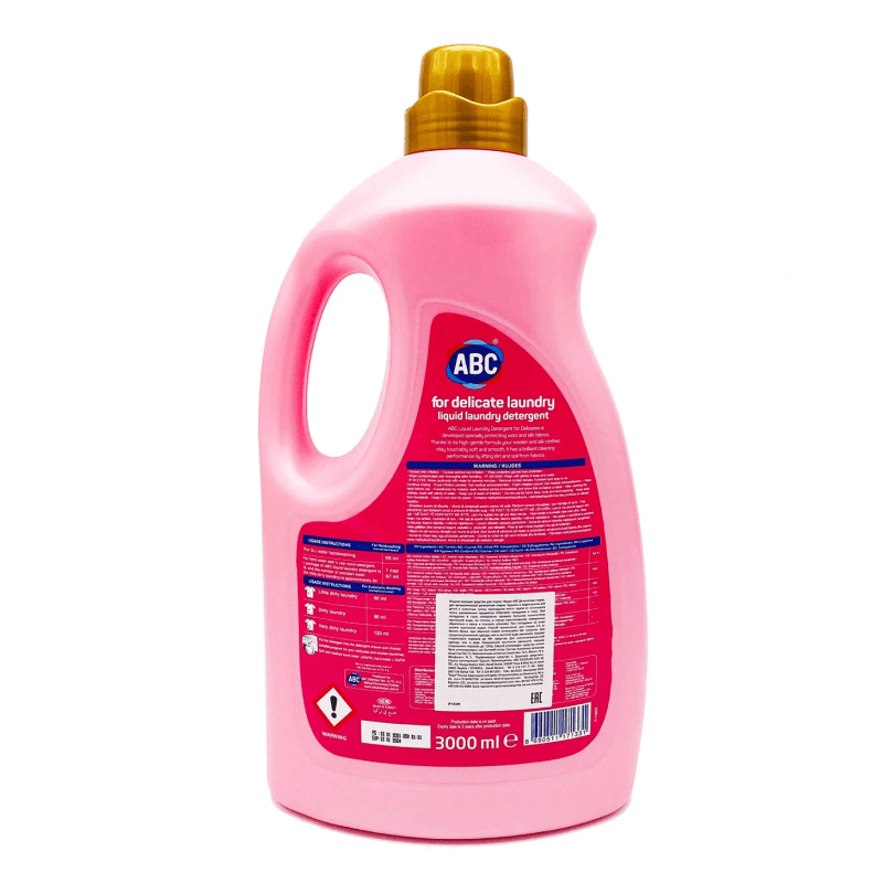 Порошок Abc д/деликатных Тканей Жидкий 3л фл