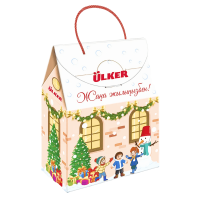 Набор Подарочный Ulker с Новым Годом Домик 517гр Кор