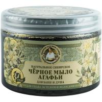 Мыло Бабушки Агафьи д/бани д/тела и Волос Черное Жидкое 500мл Бан
