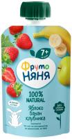 Десерт Фрутоняня ябл/банан/клуб 7мес+ 90гр д/п