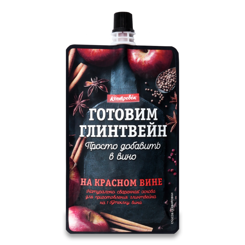 Основа Для Приготовления Глинтвейна на Красном Вине Костровок д/п 100г ...