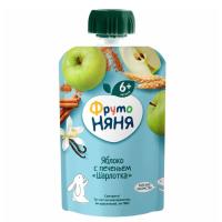 Пюре Фрутоняня Шарлотка +6м 90гр д/п