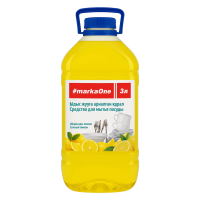 Средство Marka One д/мытья Посуды Сочный Лимон 3л фл