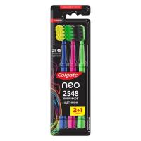 Щетка Зубная Colgate Neo 2548 Кончиков Щетинок ср Жесткость 2+1 бл/у