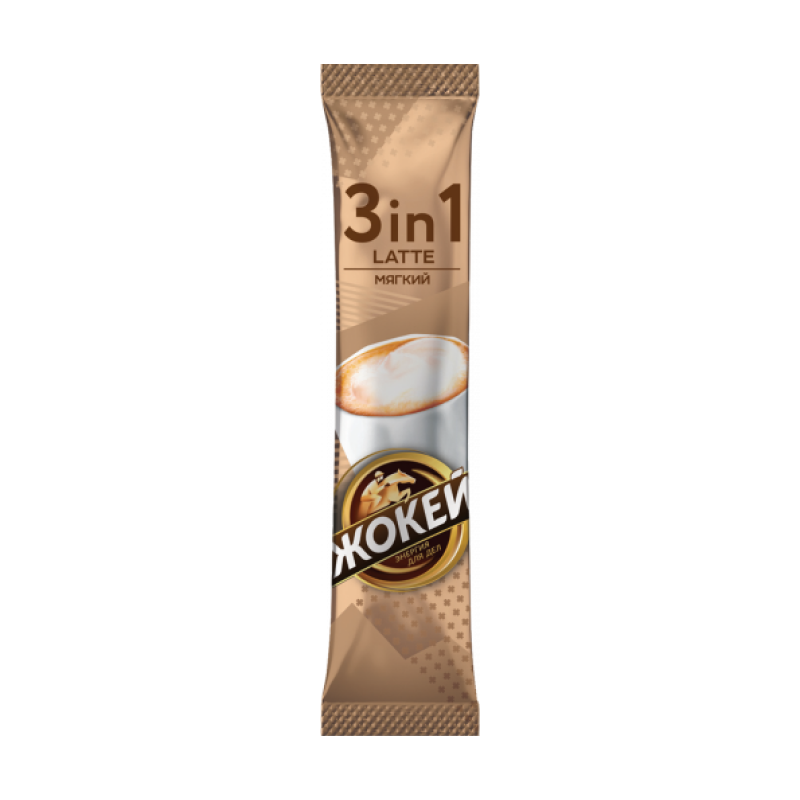 Кофе Жокей Latte Мягкий 3в1 12гр Стик (Ресей/Россия) купить оптом ...