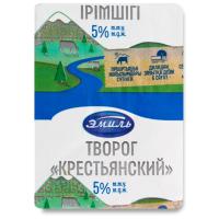 Творог Эмиль Крестьян 5% 180гр