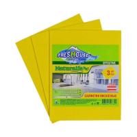 Салфетки Freshouse Вискозные 3шт гр/уп