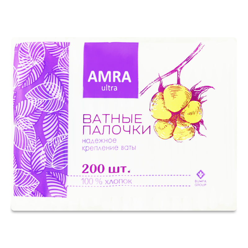 Ватные Палочки Ultra Amra 200шт (Ресей/Россия) купить оптом — выгодная ...
