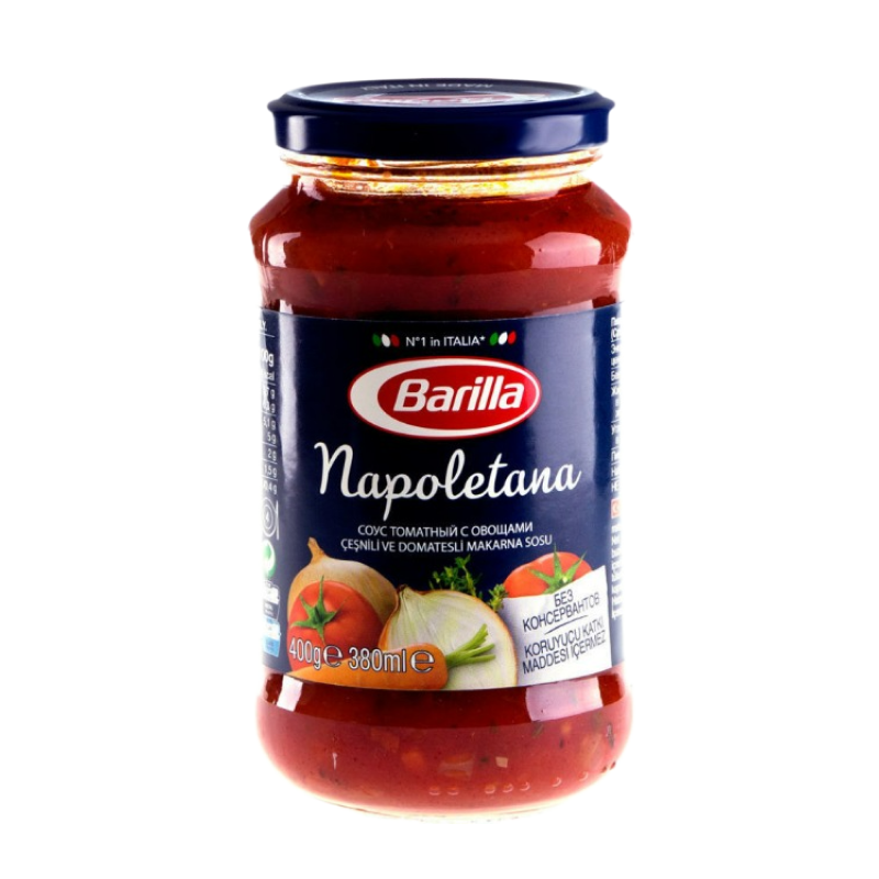 Соус Barilla Napoletana Томатный 400гр с/б (Италия) купить оптом ...
