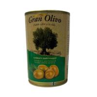 Оливки Gran Olivo Зеленые с/к 314мл ж/б