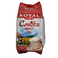 Сливки Royal Food Сухие 28% 450гр д/п