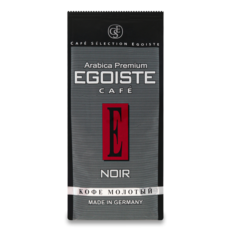 Кофе Egoiste Noir Arabica Premium Мол 250гр стаб/б (Германия) купить ...
