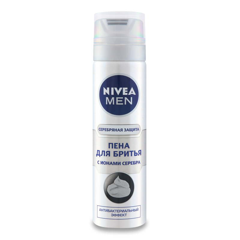 Пена Nivea д/бритья Серебряная Защита 200мл фл (Германия) купить оптом ...