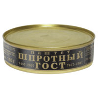 Паштет Главпродукт Шпротный 160гр ж/б