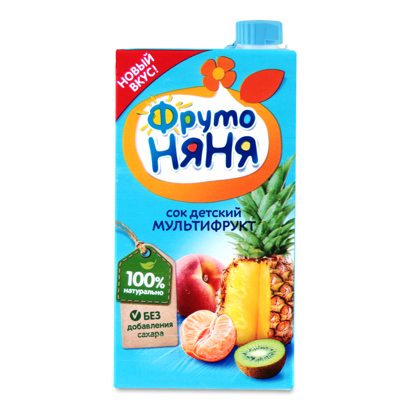 Сок Детский Мультифрукт Фрутоняня т/п 0.5л (Ресей/Россия) купить оптом ...