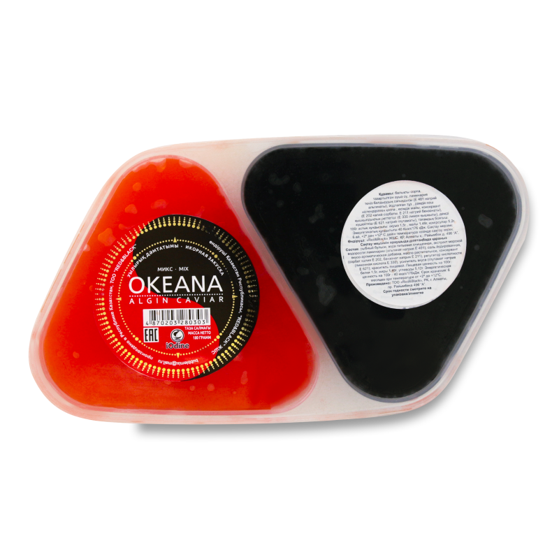 Закуска Икорная Микс Okeana п/у 180г (Ќазаќстан/Казахстан) купить оптом