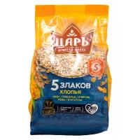 Хлопья Зерновые 5 Злаков Экстра Царь м/у 400г