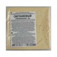 Продукт Сычужный Юговский Сметанковый Оригинальный 50% 300гр в/у