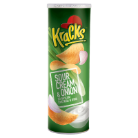 Чипсы Kracks сметана/лук 160гр