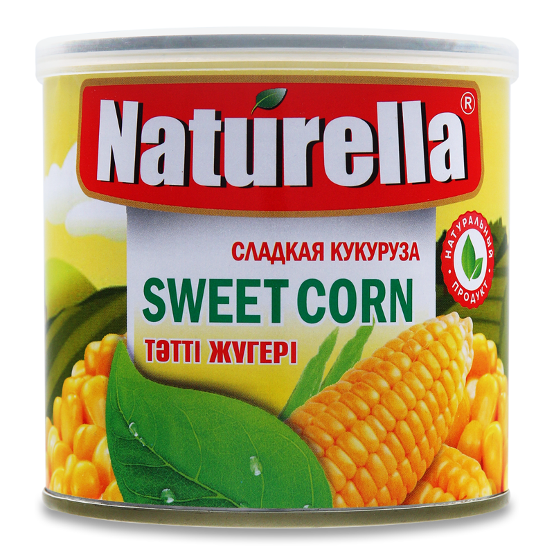 Кукуруза Сладкая Naturella ж/б 340г (Ќазаќстан/Казахстан) купить оптом ...