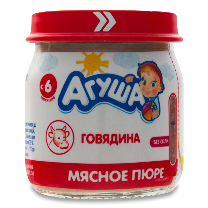 Агуша мясное пюре фото