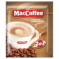 Кофе Maccoffee 3в1 Карамель 10пак