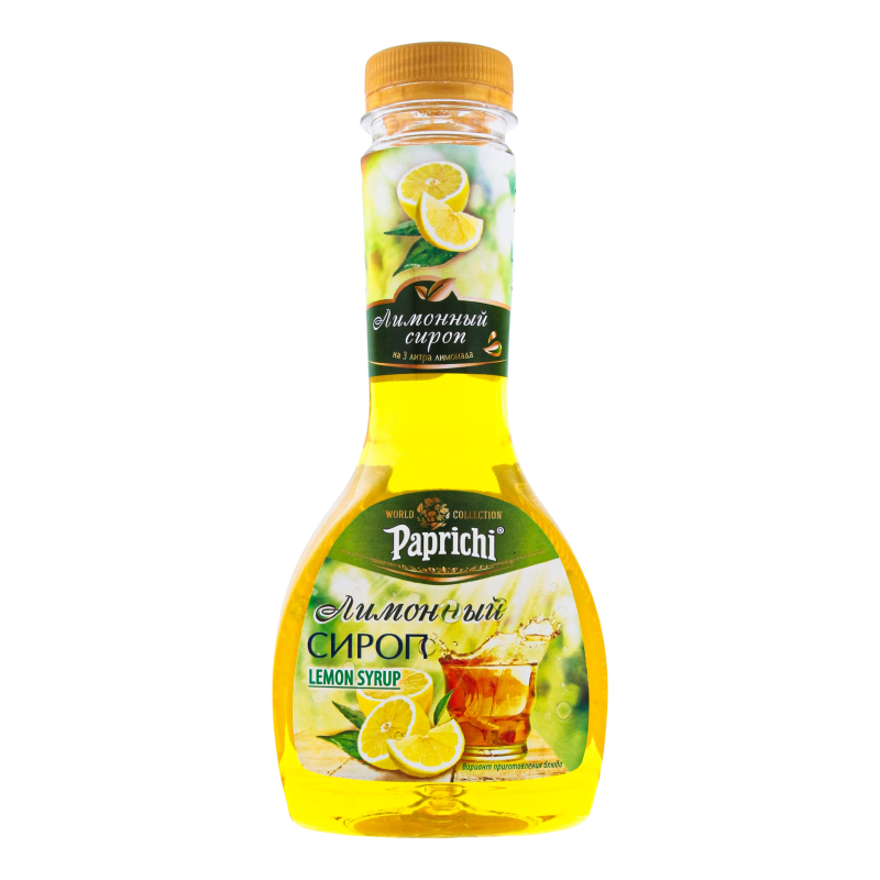 Сироп Папричи Лимонный 330мл п/б (Ресей/Россия) купить оптом — выгодная ...
