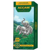 Чай Черный Индийский Байховый Классический Ассам к/у 25х1.8г