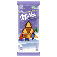 Шоколад Milka Молочный в Виде Елочек 73гр Кнврт