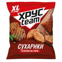 Сухарики Хрусteam Телятина на Гриле 100гр бл/у