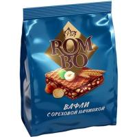 Вафли Rombo с Ореховой Начинкой 200гр стаб/б