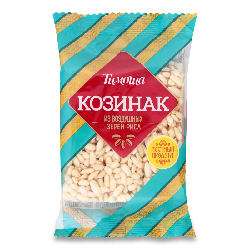 Козинак из Воздушных Зёрен Риса Тимоша м/у 50г (Ресей/Россия) купить ...
