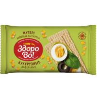 Хлебцы Здорово Вафельные Кукурузные 70гр Пленка