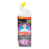 Средство Чистящее Туалетный Утенок д/унитазов Гель суперсила/антиналет 900мл фл