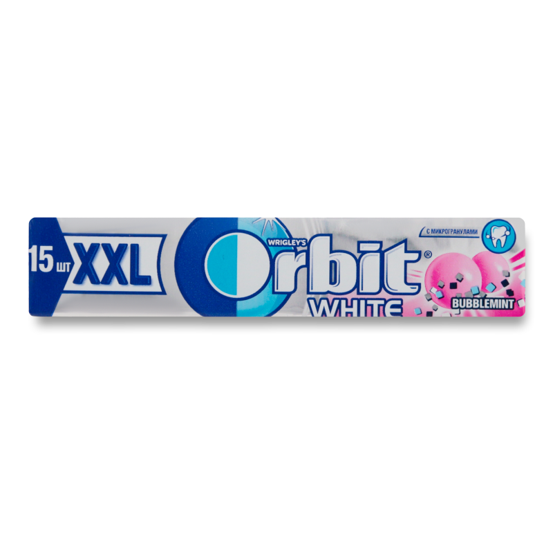 Orbit bubblemint. Резинка жевательная Orbit XXL White Bubblemint, 20 г. Жев.резинка Orbit/орбит БУББЛЕМИНТ XXL 20,4г. Жевательная резинка орбит баблминт 20,4. Жев. Рез. "Orbit" XXL Bubblemint 400/20.