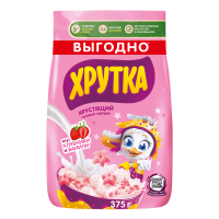 Хлопья Хрутка клубника/ваниль 375г Пак
