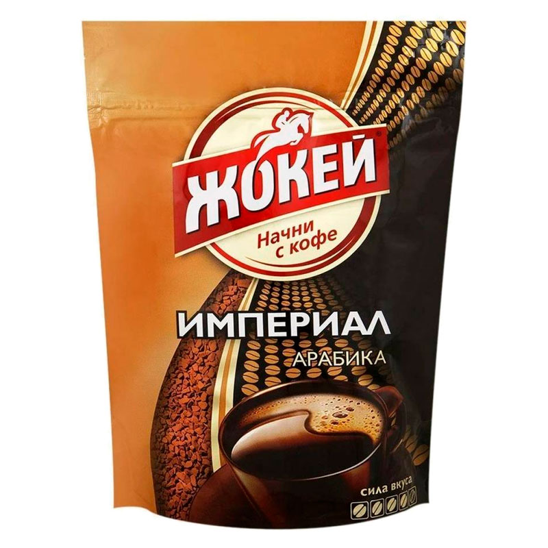 Кофе Жокей Империал Арабика Растворимый 75гр стаб/б (Ресей/Россия ...