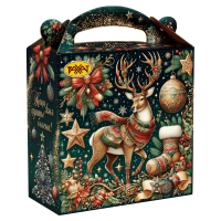 Подарок Рахат Новогодний Пейзаж 900гр Кор