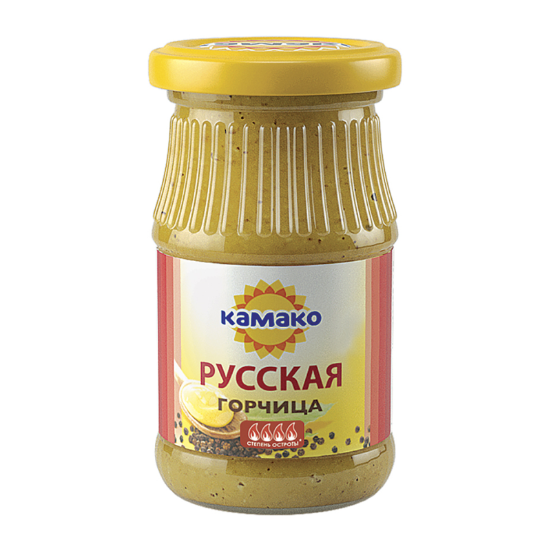 Горчица Пищевая Камако Русская 170гр с/б (Беларусь) купить оптом ...