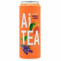 Напиток ai Tea Белый Чай мандарин/лаванда 0,45л ж/б
