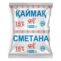 Сметана Петропавловская 15% 1000гр Tfa