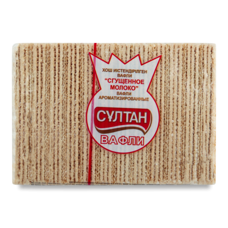 Вафли Ароматизированные Сгущенное Молоко Сұлтан м/у 400г